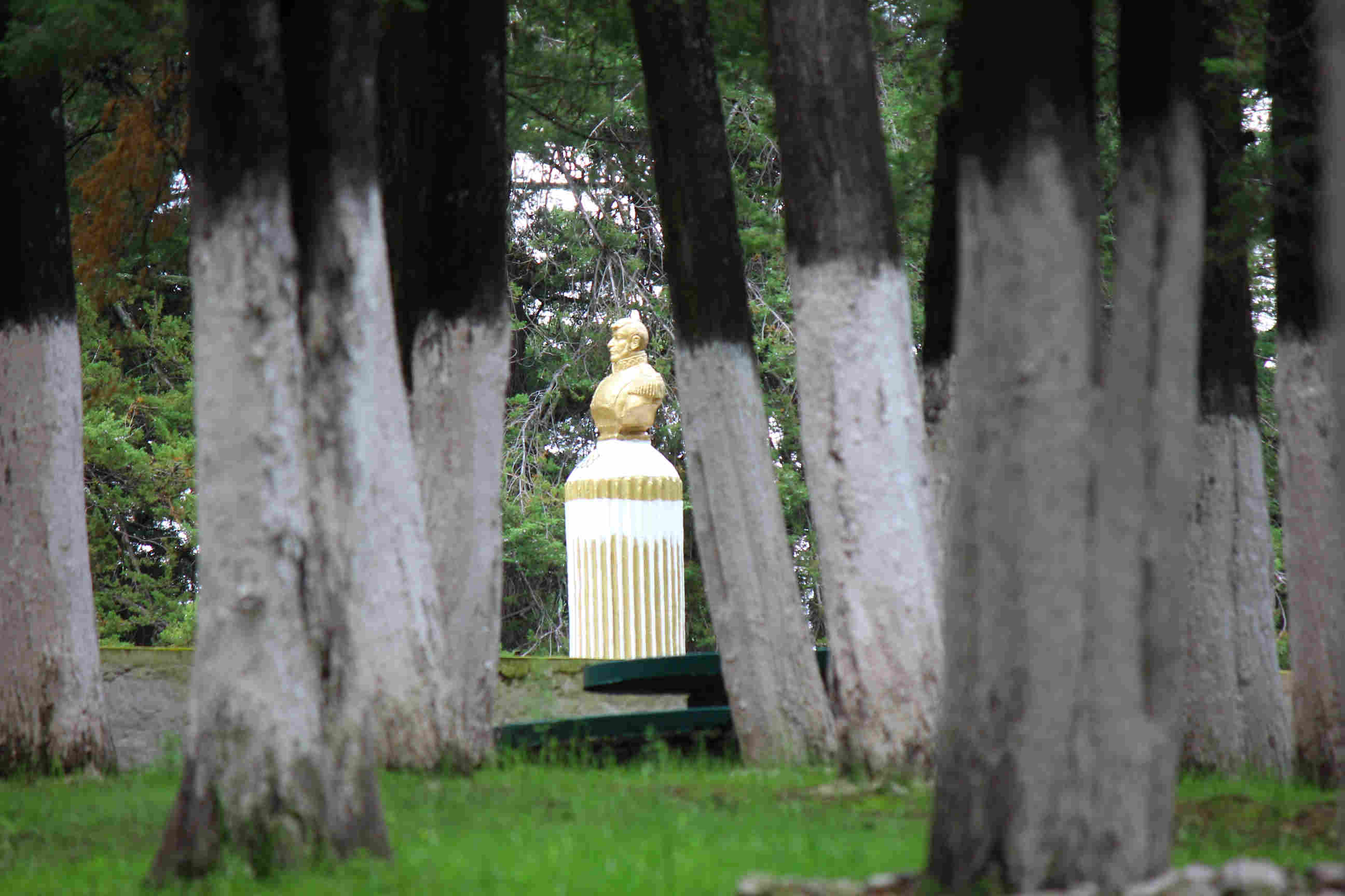 Paisaje de Campo del Gallo, parque nacional e histórico