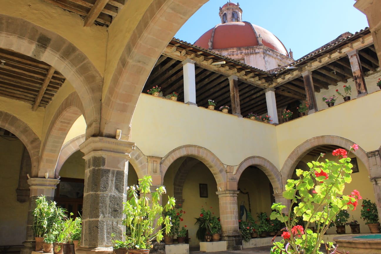 Convento Franciscano del centro histórico de Tlalpujahua